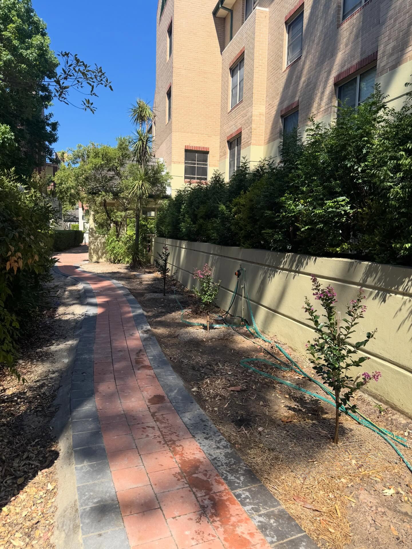 Garden maintenance work